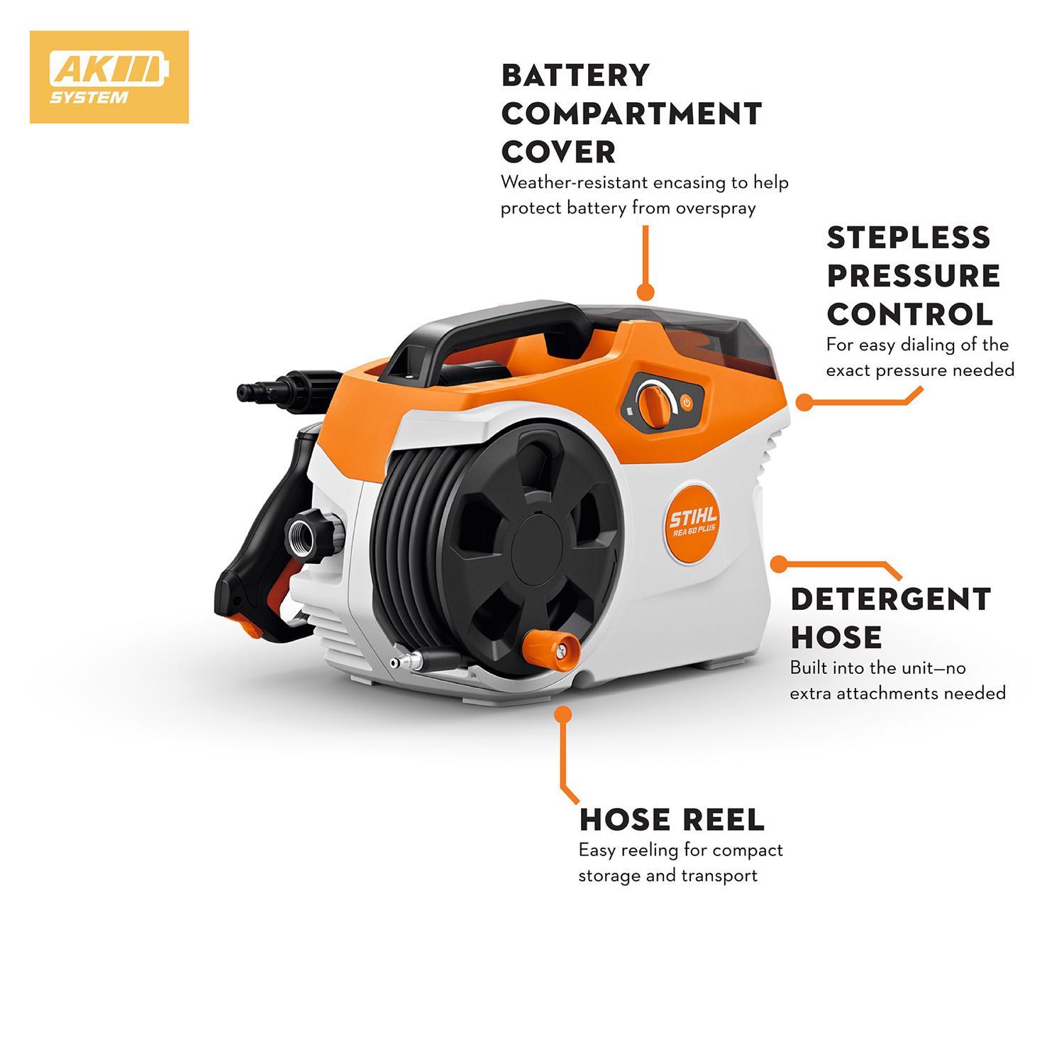 STIHL REA 60 Plus Pressure Washer - Thumbnail 3