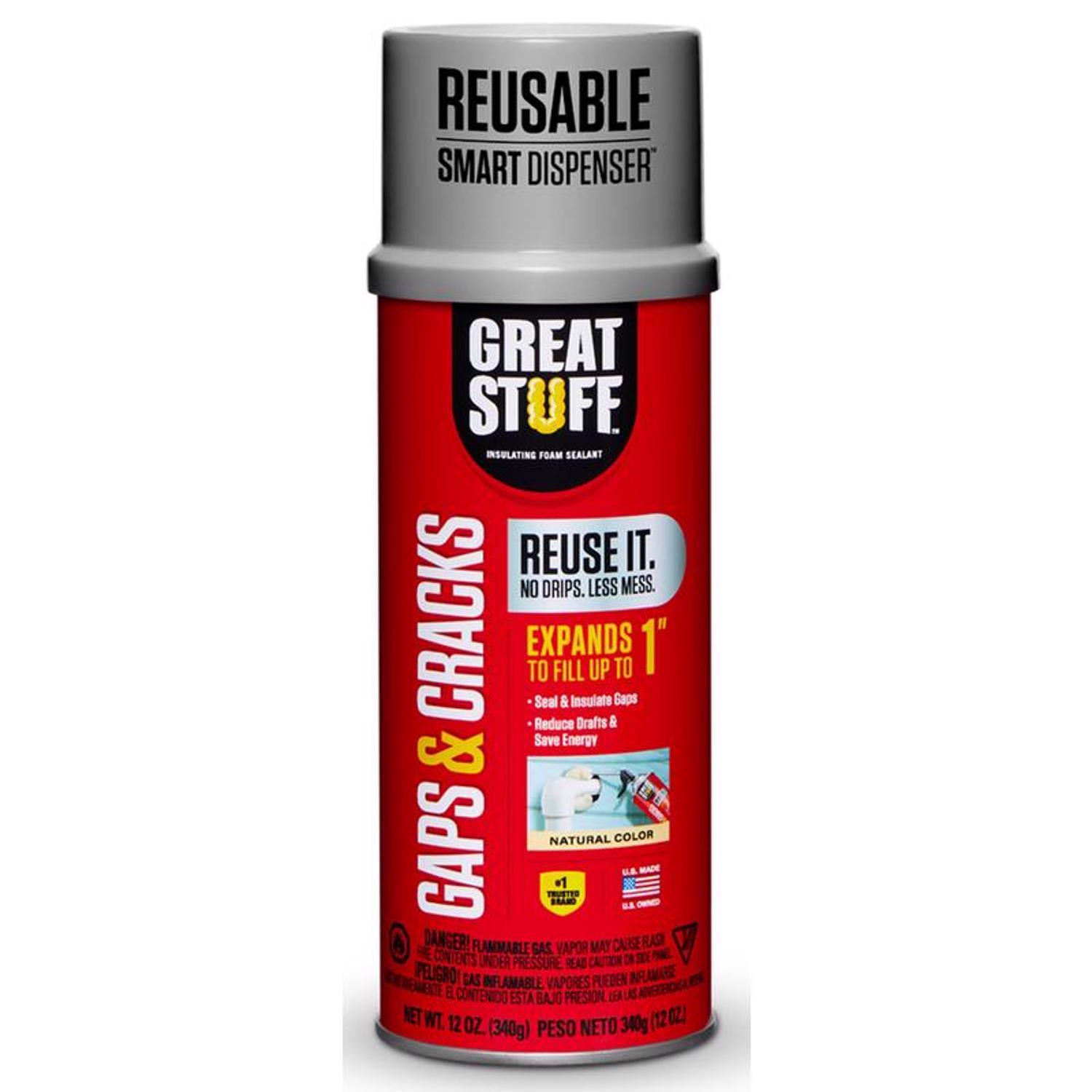 Great Stuff Smart Dispenser Ivory Polyurethane Insulating Foam