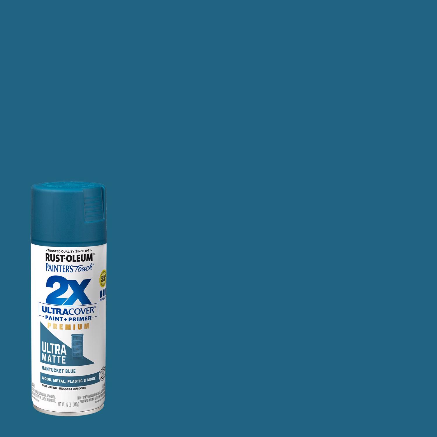 thumbnail image 2 of Rust-Oleum American Accents 2X Ultra Cover Gloss Spray Paint - Black, 12 Oz - Primer Spray, Modern Style 2 of 2