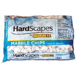 Quikrete HardScapes White Stone Marble Chips 0.5 cu. ft. 50 lb