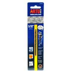 ARTU 5/32 in. X 3-1/8 in. L Cobalt Drill Bit Straight Shank 1 pc
