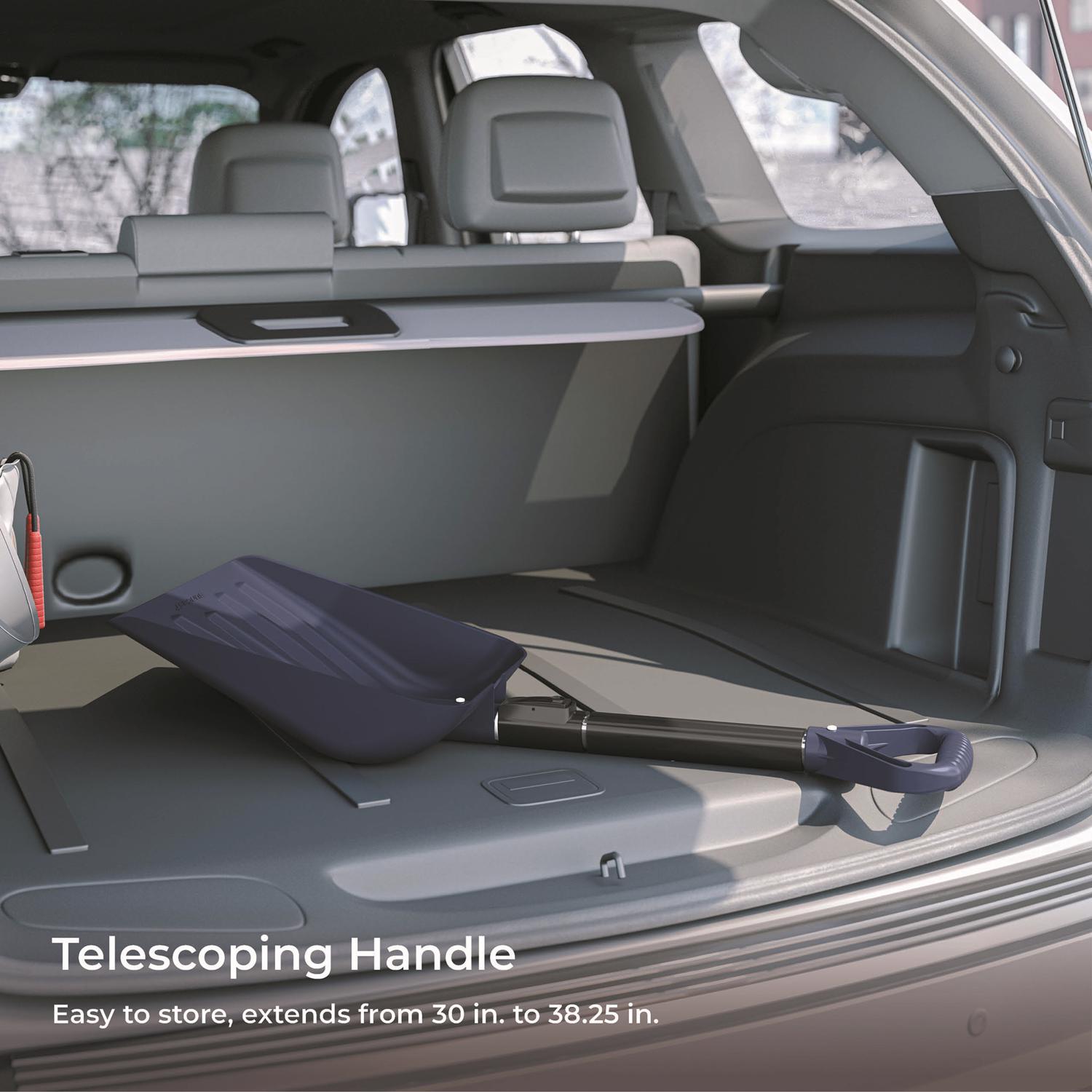 Suncast Poly Telescoping Snow Shovel - Thumbnail 4