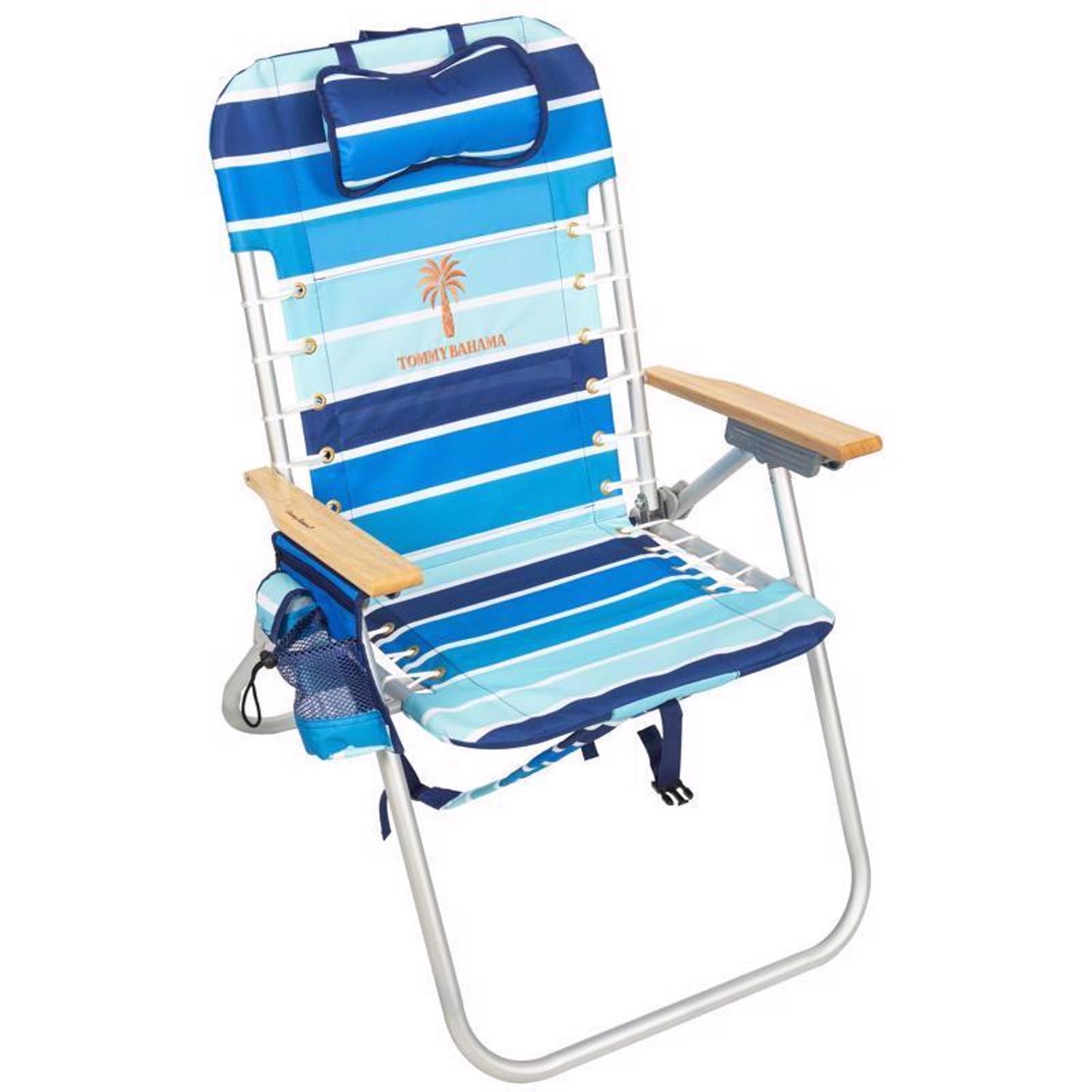 Tommy Bahama 4-Position Multicolored Backpack Chair Mfr