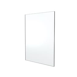 Plaskolite Optix Clear Single Acrylic Sheet 20 in. W X 32 in. L X .100 in.