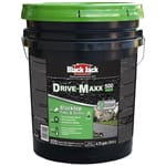 Black Jack Drive-Maxx 1000 Driveway Filler & Sealer - 4.75 Gallon Rubberized Blacktop Protection