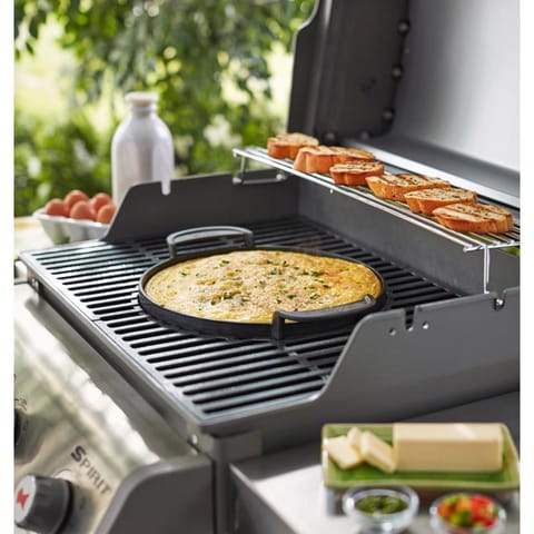 Weber Gourmet BBQ System Cast Iron/Porcelain Grill Top Griddle