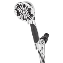 Oxygenics Hero Chrome ABS Plastic 7 settings Handheld Showerhead 1.8 gpm
