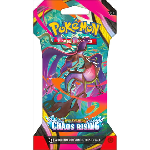 Pokemon Chaos Rising Sleeved Booster Trading Cards Mfr# 10-10660