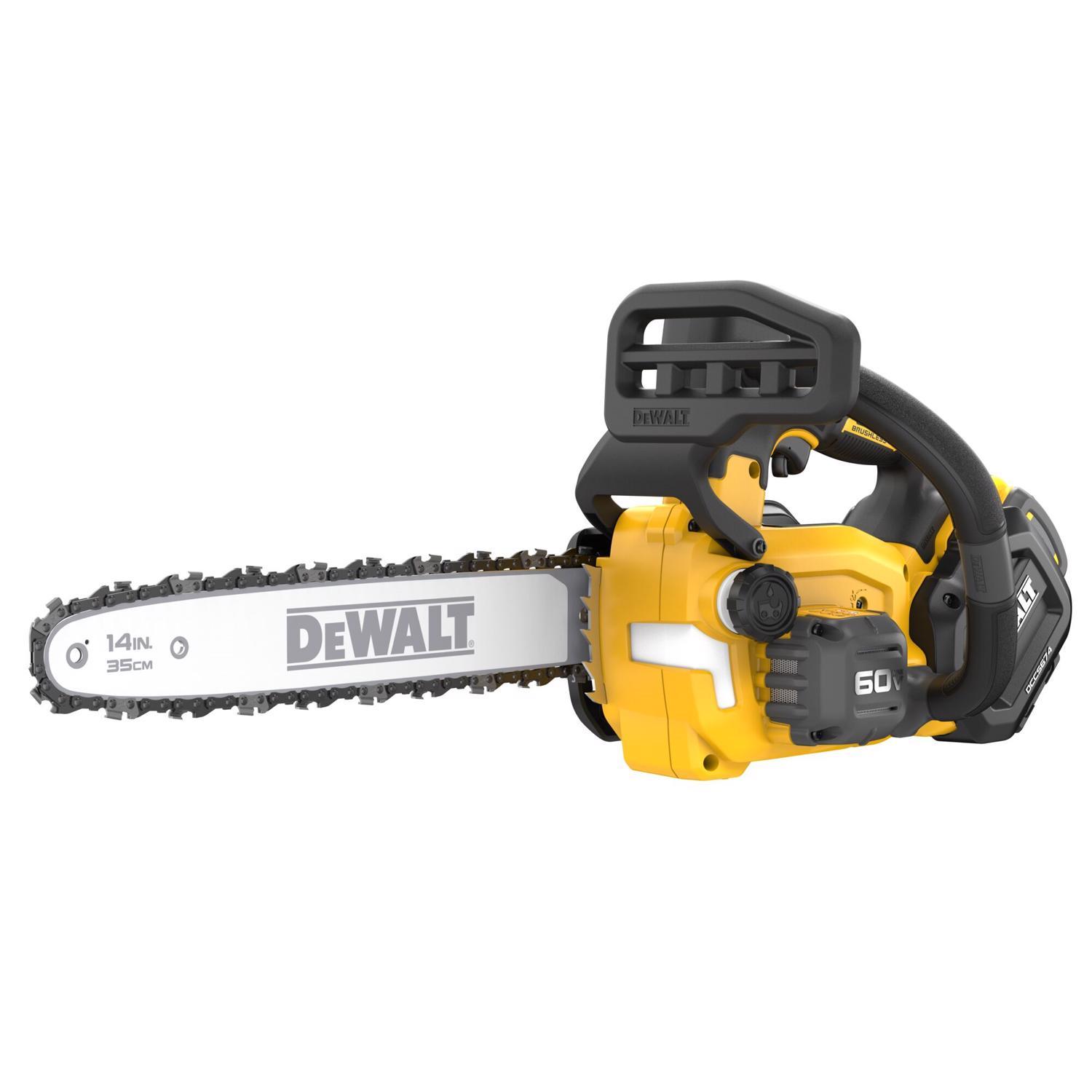 Ace Hardware DeWalt 60V MAX DCCS674X2 14 in. 35 cc 60 V Battery Chainsaw Kit (Battery & Charger)