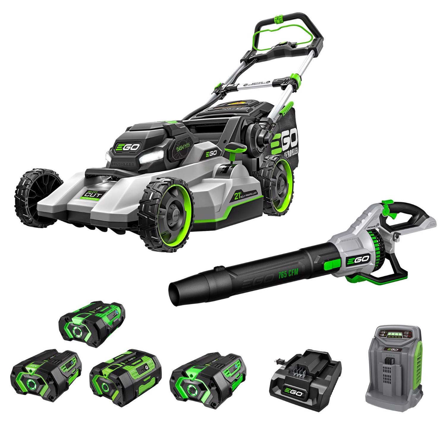 EGO Power+ 800 Series Lawn Mower and Leaf Blower