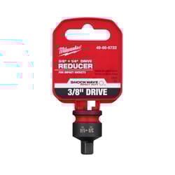 Milwaukee Shockwave 3/8 in. drive SAE Socket Reducer 1 pc