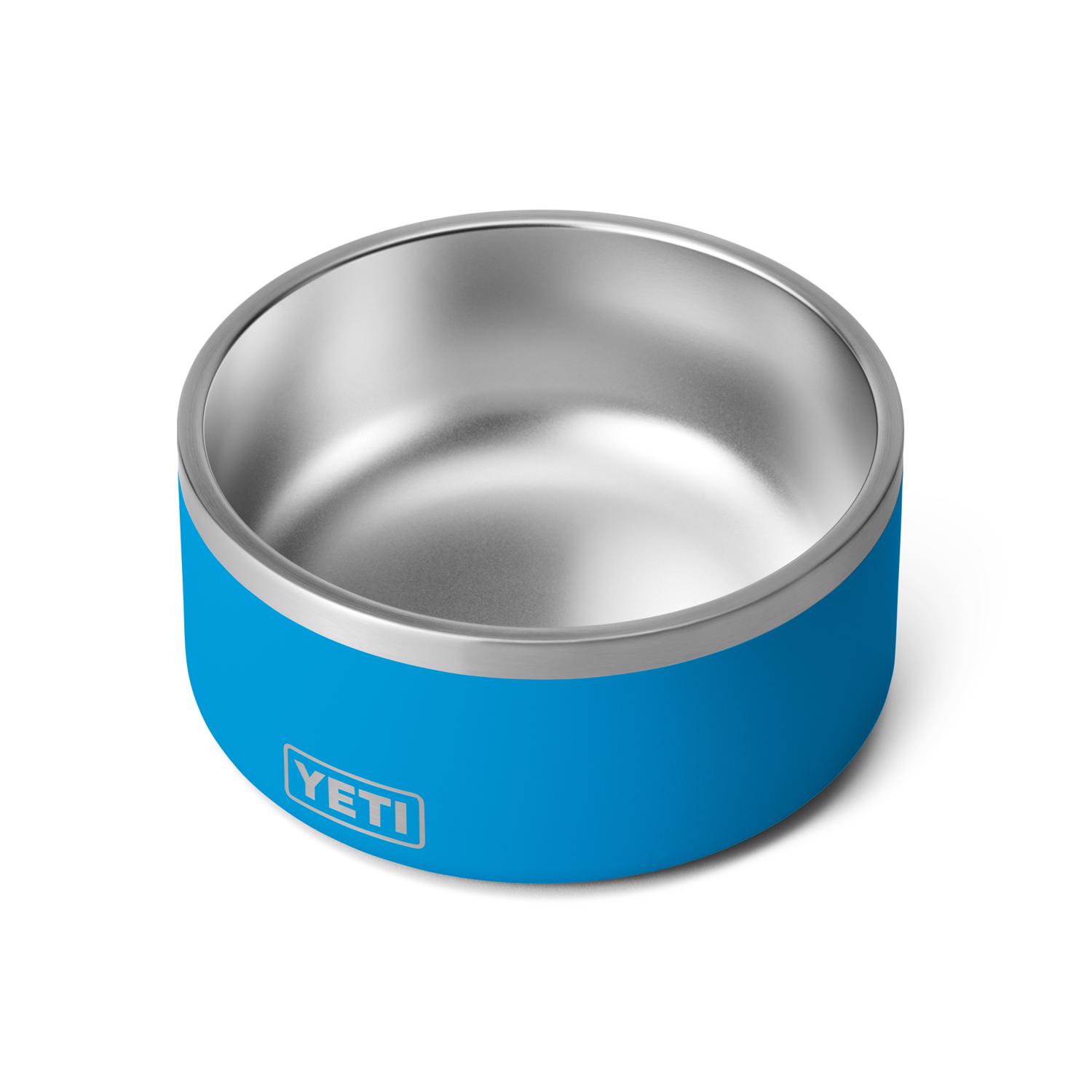 YETI イエティBoomer 8 Dog Bowl Big Wave Blue YETI Boomer Big Wave Blue Stainless Steel 8 cups Pet Bowl For Dogs