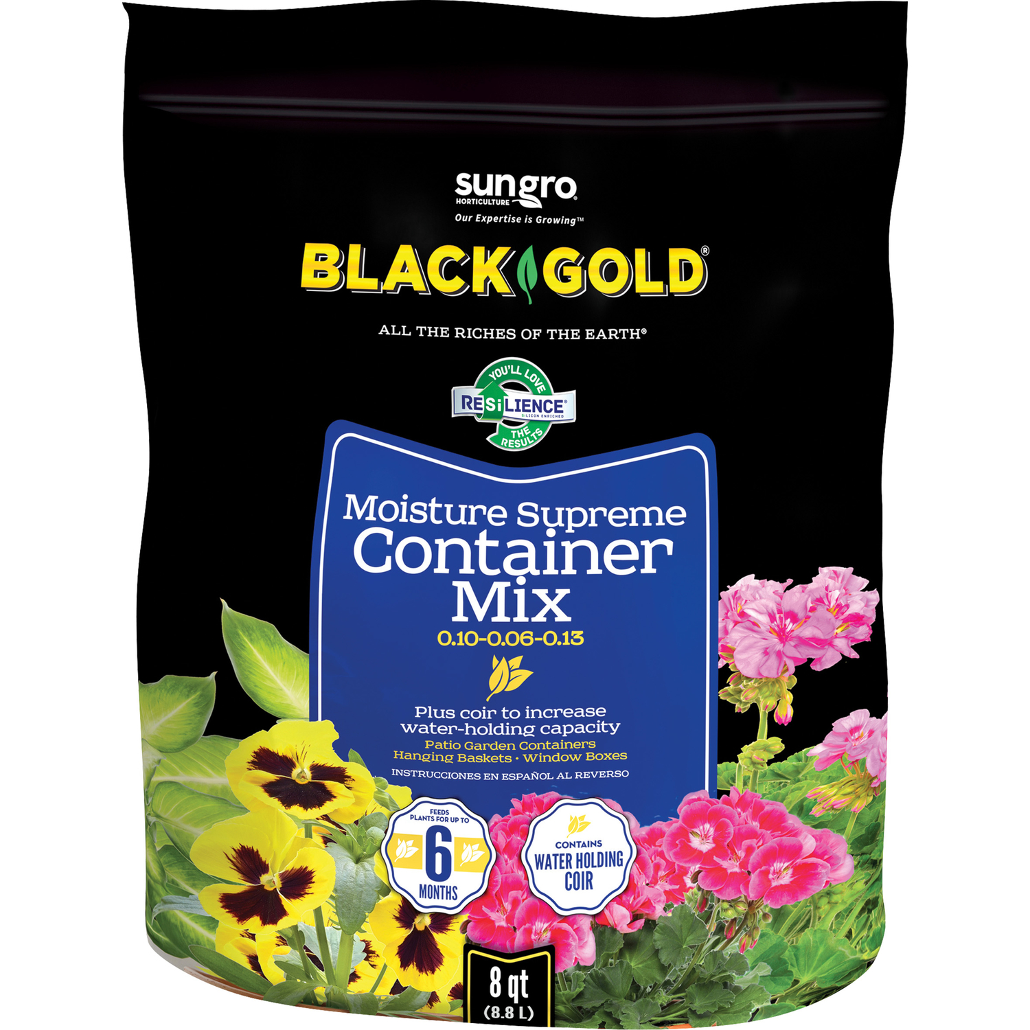 Black Gold All Purpose Potting Mix 8 qt
