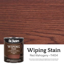 Old Masters Semi-Transparent Red Mahogany Oil-Based Wiping Stain 1 qt