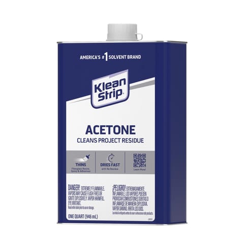 Klean Strip Acetone Solvent 1 qt Mfr# QAC18 - Ace Hardware