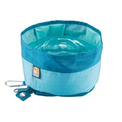 Kurgo Blue Zippy Polyethylene 48 oz Pet Bowl For All Pets