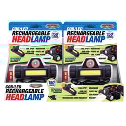 Blazing LEDz 150 lm Multicolored LED COB Head Lamp