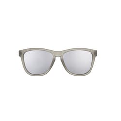 goodr OG - Going to Valhalla Witness! Sunglasses Unisex Gray Frame Silver Lens Polarized