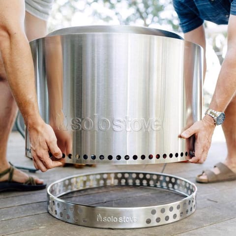 Solo Stove Yukon 2.0 27 in. W Stainless Steel Round Multi-Fuel