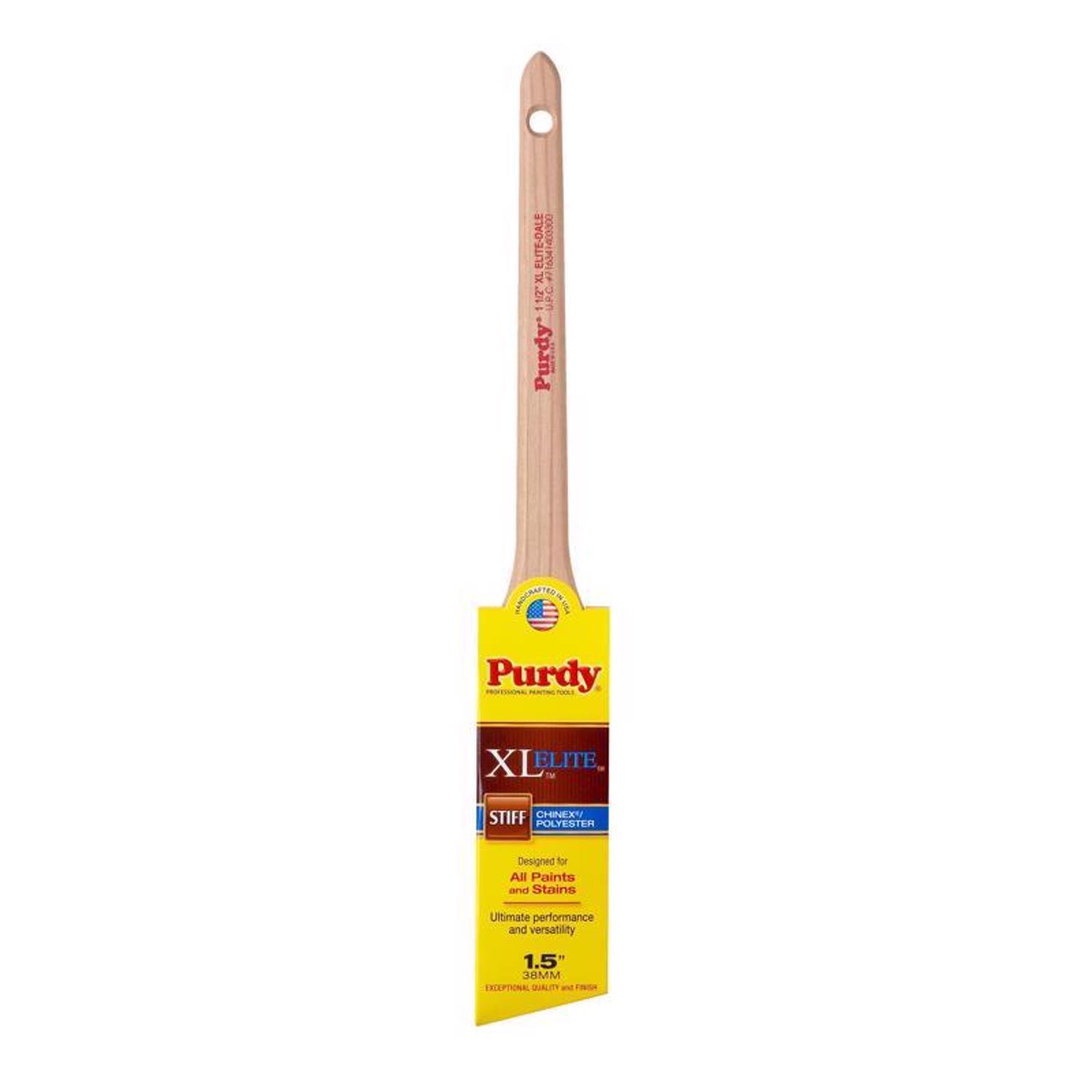 Elite Dale 1 1 2 in. Stiff Angle Trim Paint Brush