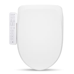 SmartBidet White Elongated Electronic Bidet Toilet Seat