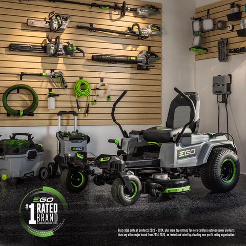 EGO POWER+ ZT4214L 42 in. 56 V Battery Zero Turn Riding Mower Kit
