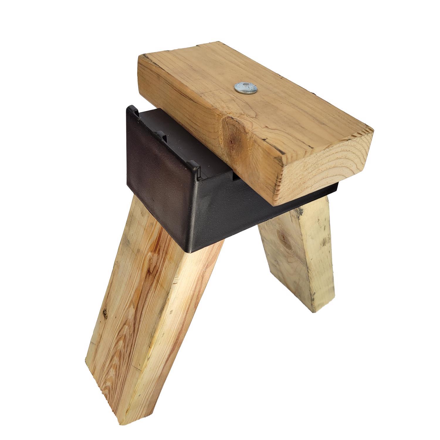 Plateau (英) 2枚 Fulton 2 in. H X 4 in. W Sawhorse Brackets 500 lb. cap. 2 pc Mfr