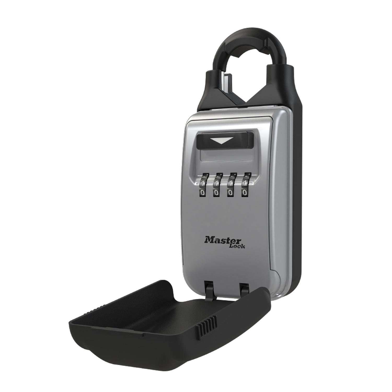 Master Lock 5-1/4 in. H X 2-3/4 in. W Vinyl Covered Steel 3-Digit