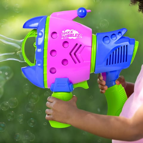Maxx Bubbles Handheld Bubble Bazooka Multicolor Mfr# 470548 - Ace