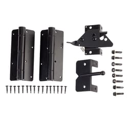 Fortress Building Products Athens 5 in. H X 9 in. W X 5  L Black Aluminum Hardware Kit