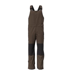 Dickies Men's Cotton/Polyester Bib Overalls Brown L 1 pk