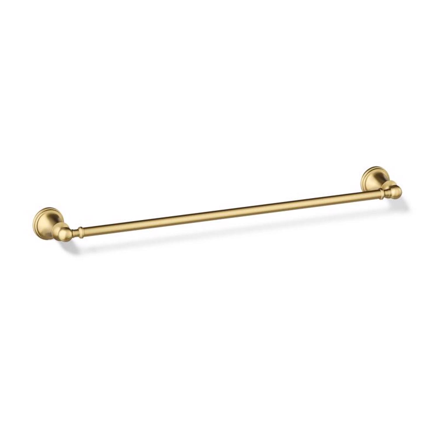 Kohler Facile Vibrant Brushed Moderne Brass Gold Towel Bar 24 in. L Metal