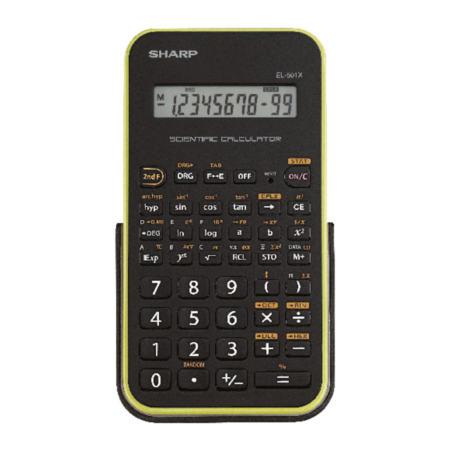 Aurora AX-501 Scientific Calculator - 131 Functions, 10-Digit Display, With Hard Case, For School & Exams 7 thumbnail image