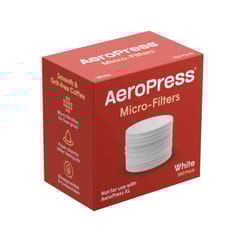 AeroPress 1 cups White Circle Coffee Filter 1 pk