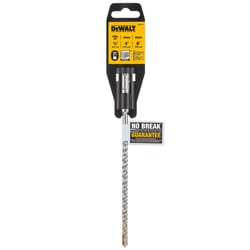 DeWalt 1/4 in. X 6 in. L Carbide Tipped Drill Bit SDS-Plus Shank 1 pc