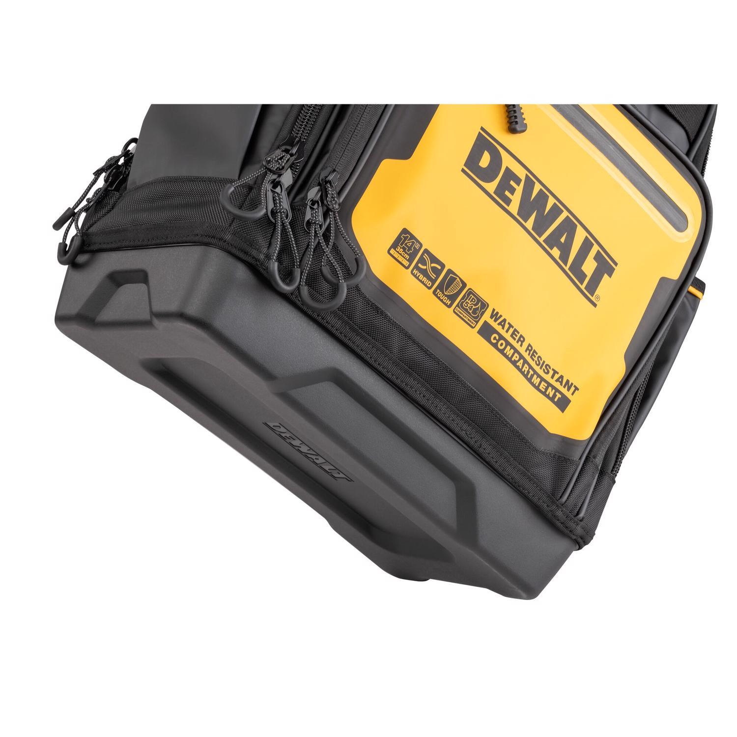 DEWALT 7.75 in. W X 18.75 in. H Polyester/Tarpaulin Pro Backpack