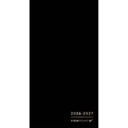 BrownTrout Publishers 2026 Pocket .10 in. H X 7 in. L Black Paper ViewPoint Planner