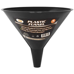 JMK Illinois Industrial Tool Black Plastic Funnel
