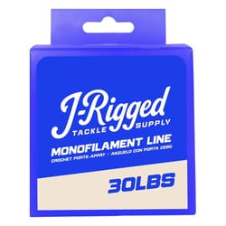 J- RIgged 30 lb. cap. Monofilament Fishing Line 185 yd