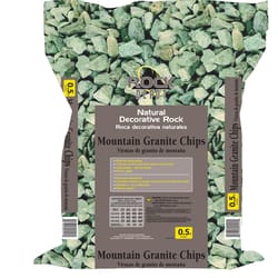 Rock Depot Gray Decorative Pebble Mountain Granite Chips .5 cu ft 40 lb