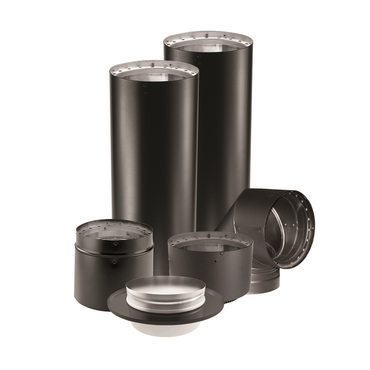 DuraVent DVL 6 in. D X 60 in. L Aluminum/Galvanized Steel Double