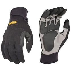 DeWalt SecureFit Men's Utility Gloves Black/Gray XL 1 pk