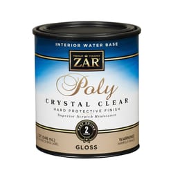 ZAR Aqua Gloss Clear Water-Based Polyurethane 1 qt