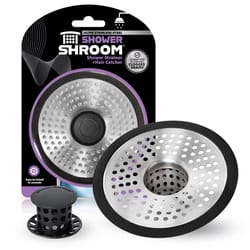 ShowerShroom Ultra Edition Brushed Stainless Steel Drain Protector