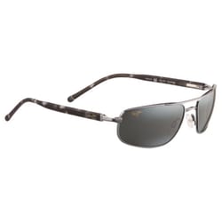 Maui Jim Kahuna Sunglasses Men's Gunmetal Frame Neutral Gray Lens Polarized