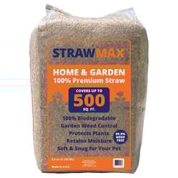 StrawMax Natural Straw Mulch 2.5 cu ft