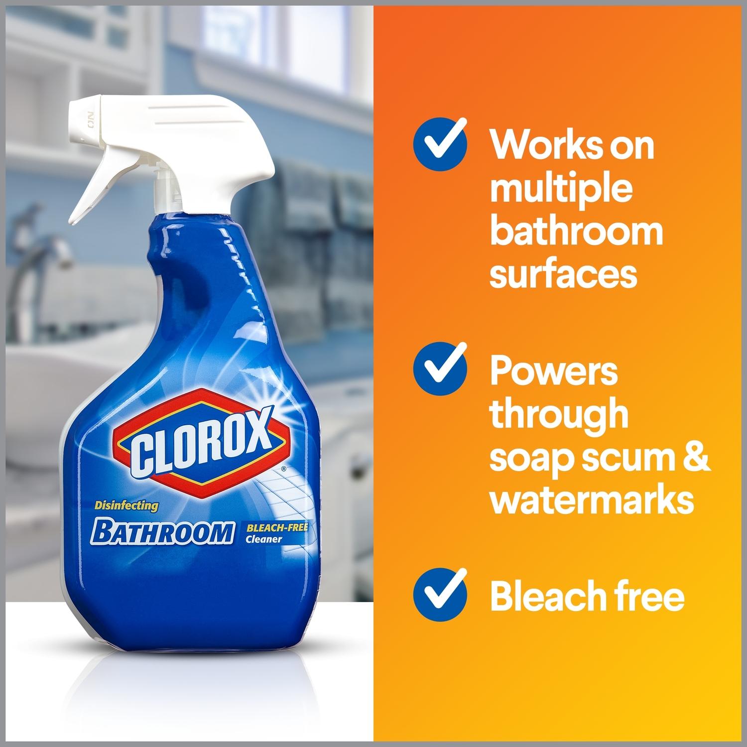 Clorox Disinfecting Bathroom Cleaner - Thumbnail 4