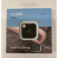 Cube Bluetooth Tracker Metal/Plastic 1 pk