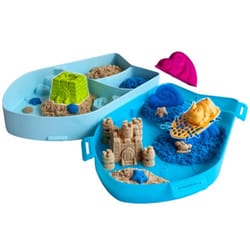 Kinetic Sand Surf and Sand Playkit Blue