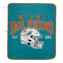 Pegasus Sports NFL Miami Dolphins Blanket Polyester 6 pk